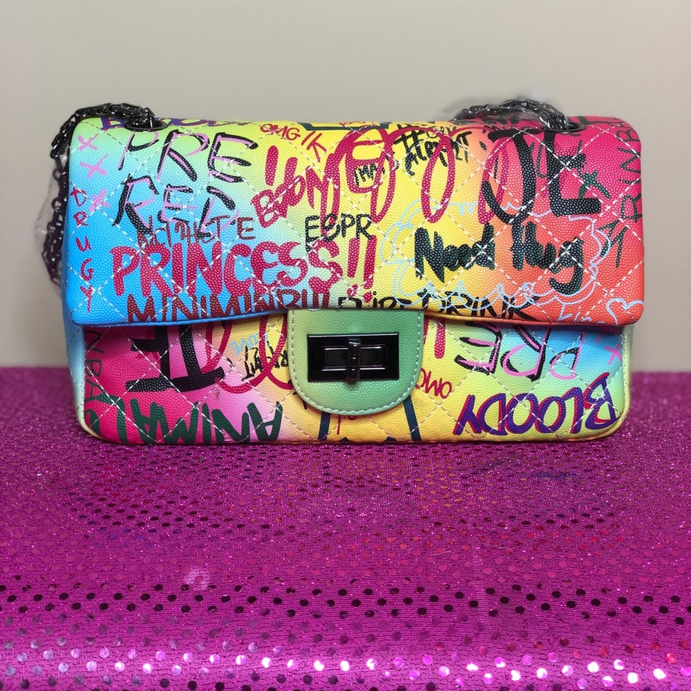 Graffiti purse